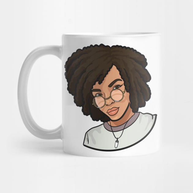 Black Girl Nerd by NaturallyBlack